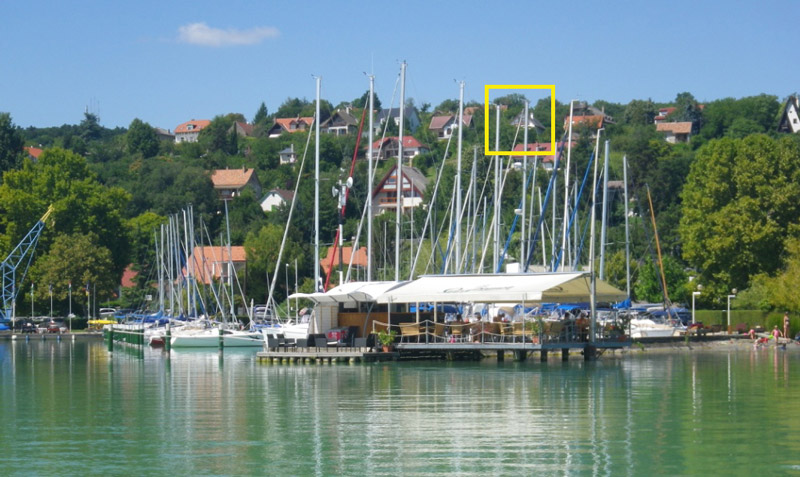 Apartment facing Lake Balaton