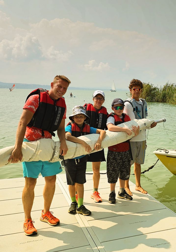 Segelkurse Surfkurse mit Familie