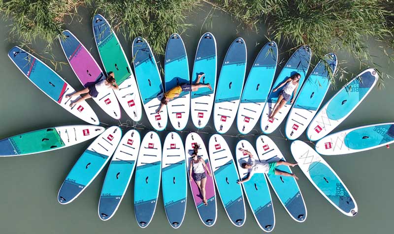 SUP hire at Lake Balaton, Hungary