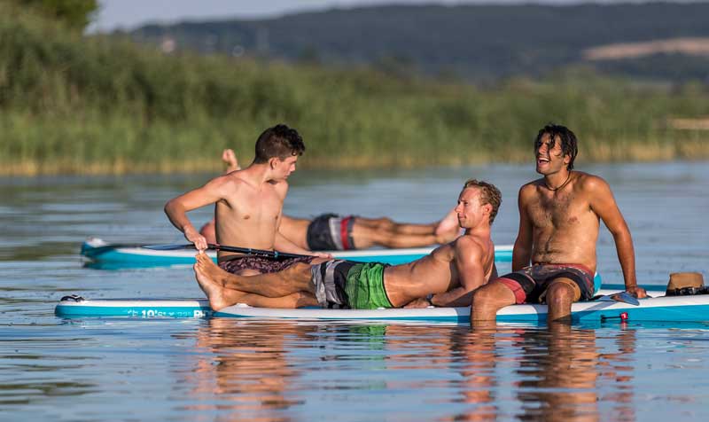 SUP tour Tihany