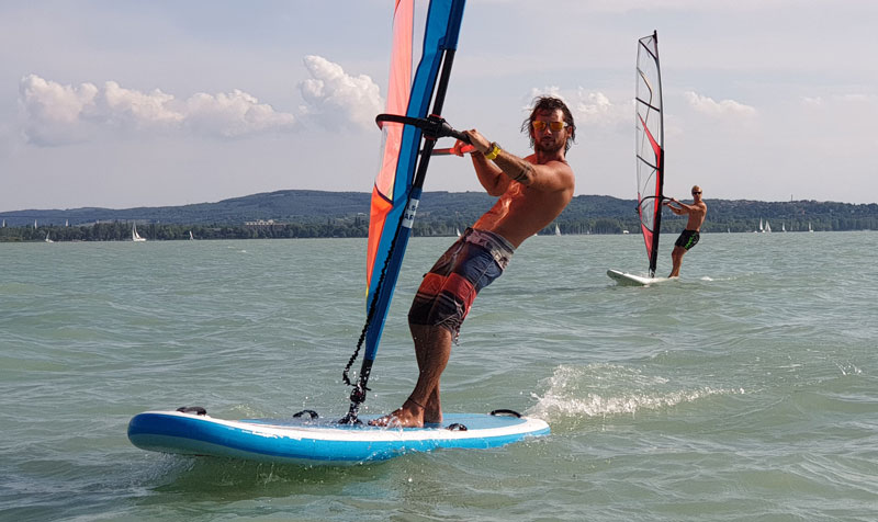 Windsurfing course for advanced surfers, Lake Balaton
