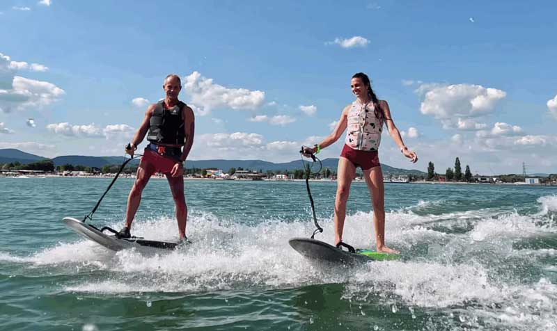 Jetboard Balaton jetboarding Balaton